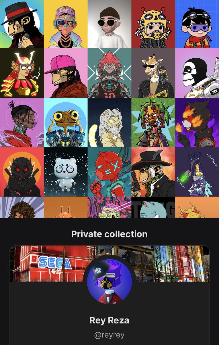 rey_reza's tweet photo. From Opensea, OBJKT, CocoNFT, and now, @pentas_io . Collection so far;

@SicJoe2 
@BadapeNFT 
@OfficialFadd 
@M0RPHNFT 
@thezamzami 
@golden_whiskers 
@cendolverse 
@TokkeNation 
@Keekatak 
@punk_glitch 
@TheHardyBunny 
@mhdharith 
@Muhddfuadd 

(Cont..) https://t.co/Xq1k34X0o2