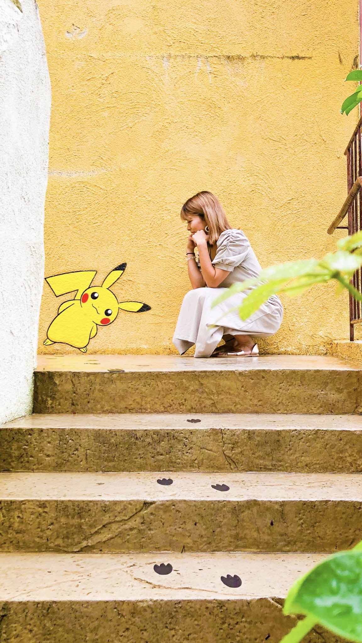 Ohana Paint 汐里 商業用ｲﾗｽﾄﾚｰﾀｰ 今沖縄北谷アメリカンビレッジに ポケモン出現中 ポケジェニック 沖縄 ポケモン ピカチュウ 沖縄 T Co 9qdc2k7qqb Twitter