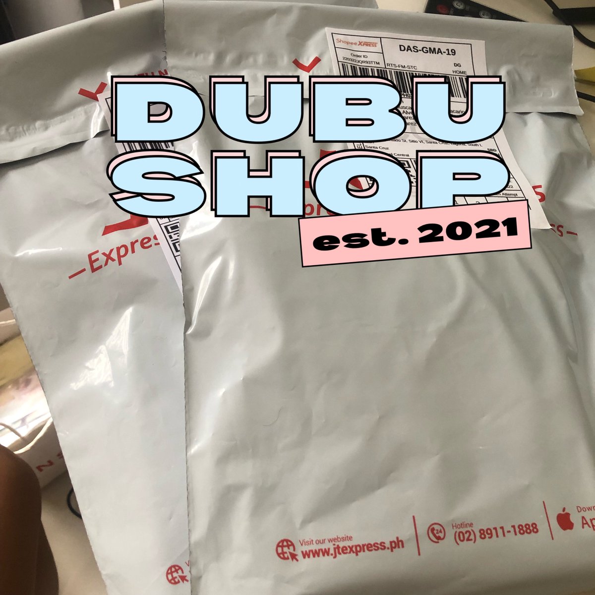 dubushopph's tweet photo. ๐ท #DubuProof #DubuUpdate
March 23, 2022: Shopee Xpress already pick up the giveaways parcel. Please let me know once the parcel has arrived to you safely. Thank you so much po ๐ค๐ซถ๐ป https://t.co/XIoOgYyX1M