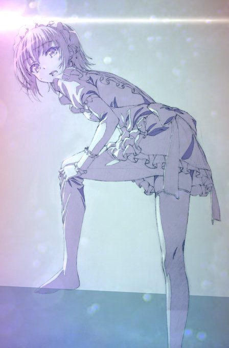 Өткөн сүрөттү ретуш.
過去絵レタッチ。 