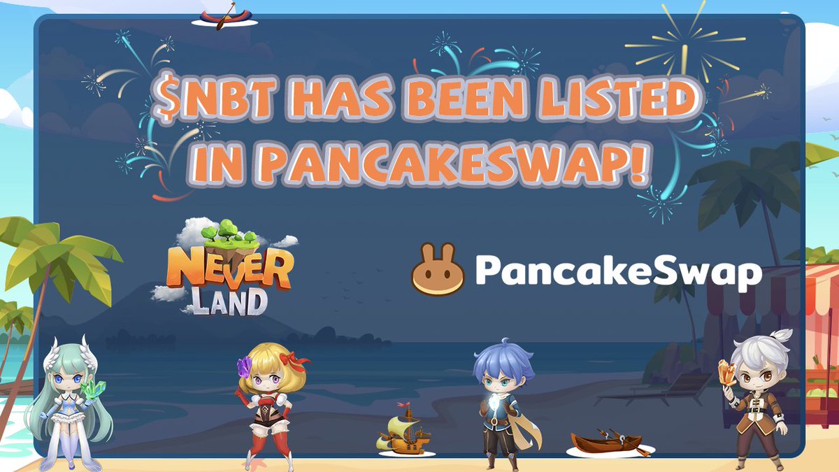 💫Great! The $NBT has been listed in Pancakeswap!

🥳Now you can buy $NBT then play the game in the tomorrow!

⭐️To mention it, play the game will be asked for $NBT, all NBT will be burned from the game

So don't miss it and today!

0xA8a9F35F9F3314F181172f0715b8EF7ad64CCbC6