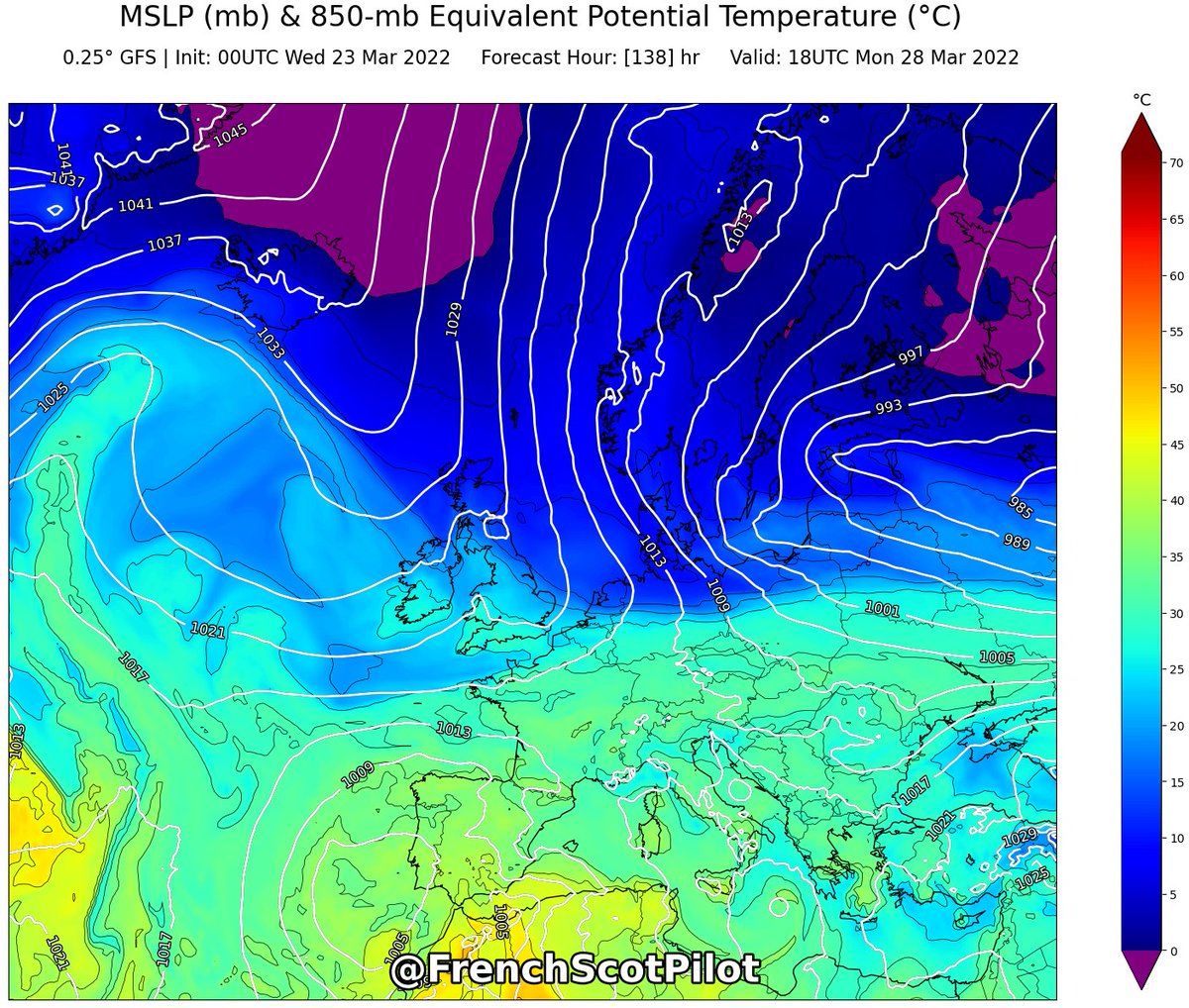 FrenchScotPilot's tweet photo. After a spell of settled and even warm weather, GEFS and GFS hint at some #wintry conditions from early next week most certainly in the form of #snow showers.

One to watch once other models come on board. https://t.co/btTv5XCRoF