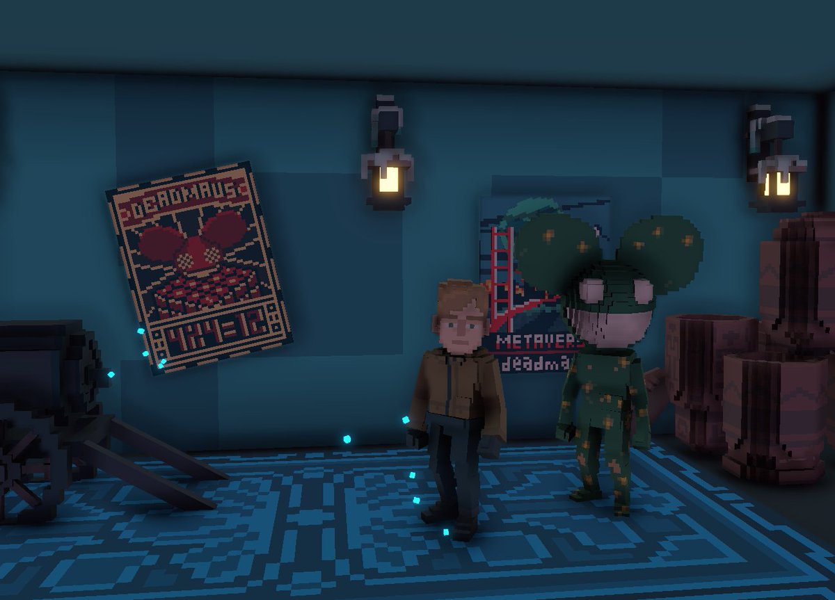 Mr_Beann_'s tweet photo. @TheSandboxGame @deadmau5 I just participated in the daily #SandboxAlphaS2Contest for a chance to earn up to 1,000 $SAND! Starting March 17 - Selfie with Deadmau5. Check out my screenshot below!
👇 #SandboxAlphaS2 https://t.co/icqgRSadPE