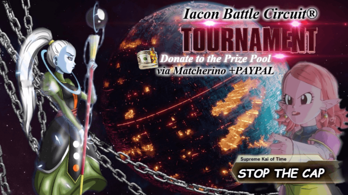 the Iacon DBFZ Weekend
A program to each day to close out the month
- PS4. EC, wired -
[Saturday]
smash.gg/tournament/iac…
[Sunday]
smash.gg/tournament/iac…

[28 Matcherino]
matcherino.com/tournaments/68…

[29 Matcherino]
matcherino.com/tournaments/68…

RTs &amp; the quests, plz
#DBFZ #Iacon