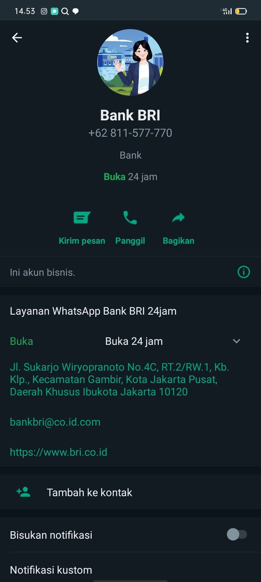 ifebryatna's tweet photo. @BANKBRI_ID ini palsu ga? https://t.co/V2qzpzcbFQ