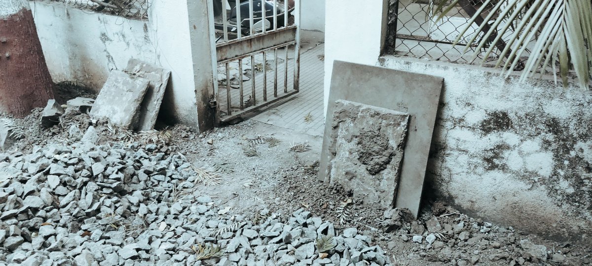 RdeepMegha's tweet photo. @mngl_in  @my_nmc  mngl you destroyed our colony road and did work half done we are facing problem when you going to do ur job. https://t.co/3tiGRSoLTg