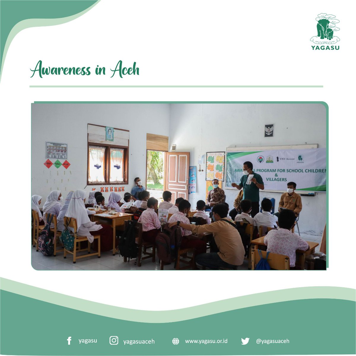 yagasuaceh's tweet photo. Yagasu has conducted environmental awareness activities regarding Mangrove plants for children at SDN 16 Babah Ie, SDN Lampague, and SMPN 12 Banda Aceh. https://t.co/2wEO6zEfkb