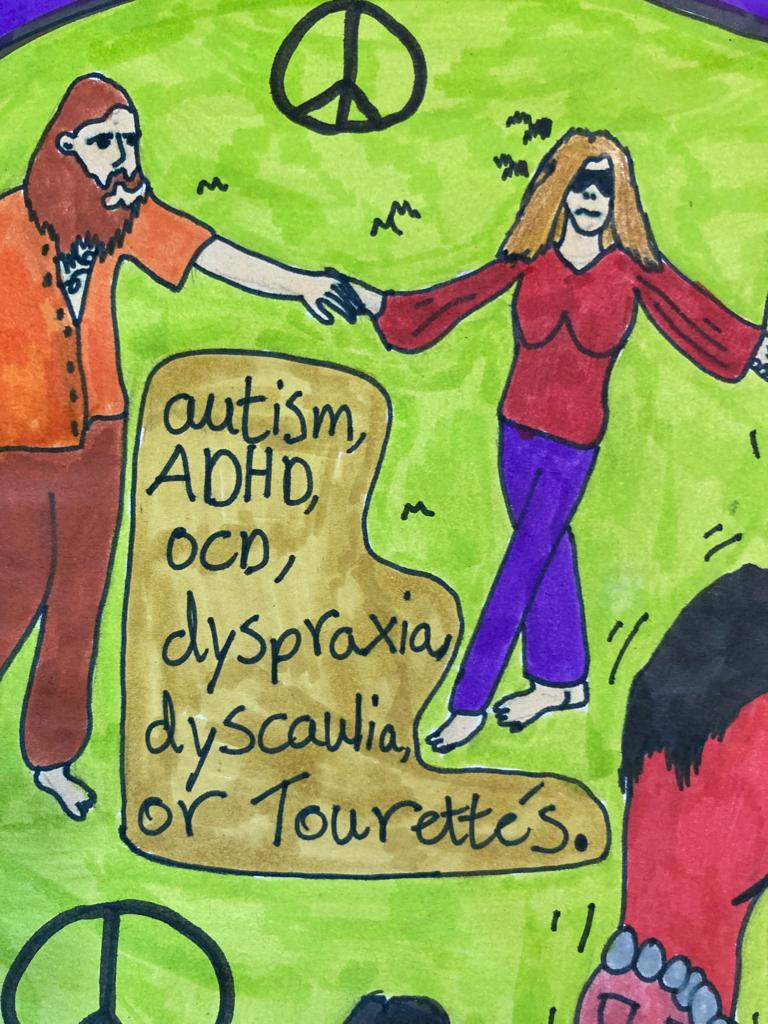 The poster that welcomes everyone at our reception to show we are supporting #NeurodiversityCelebrationWeek at <a href="/StModansHS/">St Modan’s High School</a>. #Neurodiversity will also be discussed at all year group assemblies this week.