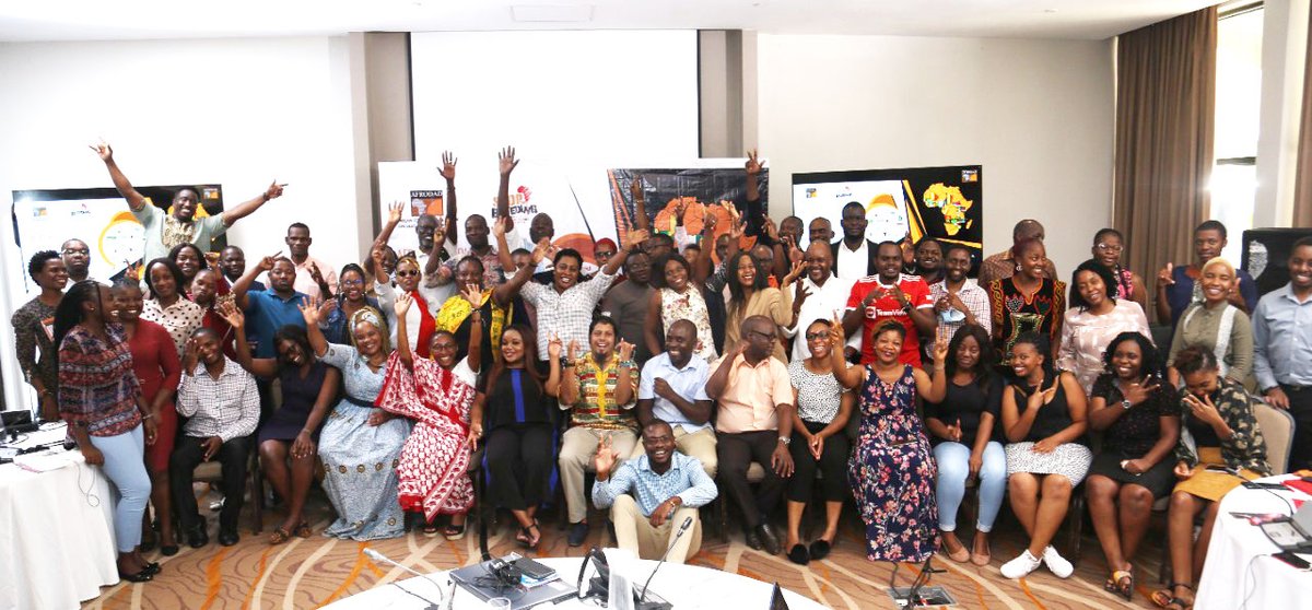 Big News! In a few minutes we are launching the Media-Debt Network Africa (M-DNA), at the #AFROMEDI2 .'A platform to bring journalists together who focus on reporting on development finance issues from across the continent #AfricaRuleMaker