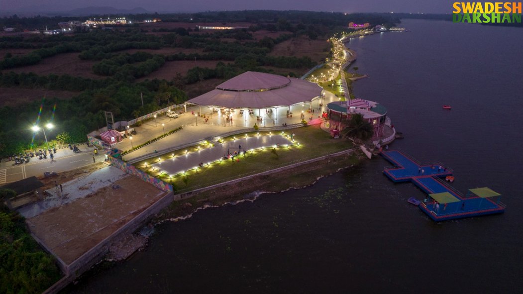 Swadesh_Darshan's tweet photo. Enjoy the newly developed recreational facilities- Cafeteria, Water Sports, Lake viewing decks, Play arena at Tampara Lakefront Development at Berhampur, Odisha. #MinistryofTourism #SwadeshDarshan #TourismInfrastructure #OdishaTourism #DekhoApnaDesh https://t.co/3eVZxkkwKb
