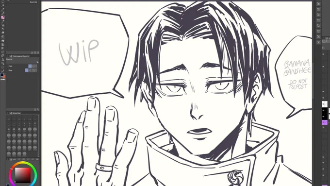 Time to finish that Yuta comic ✍️ 