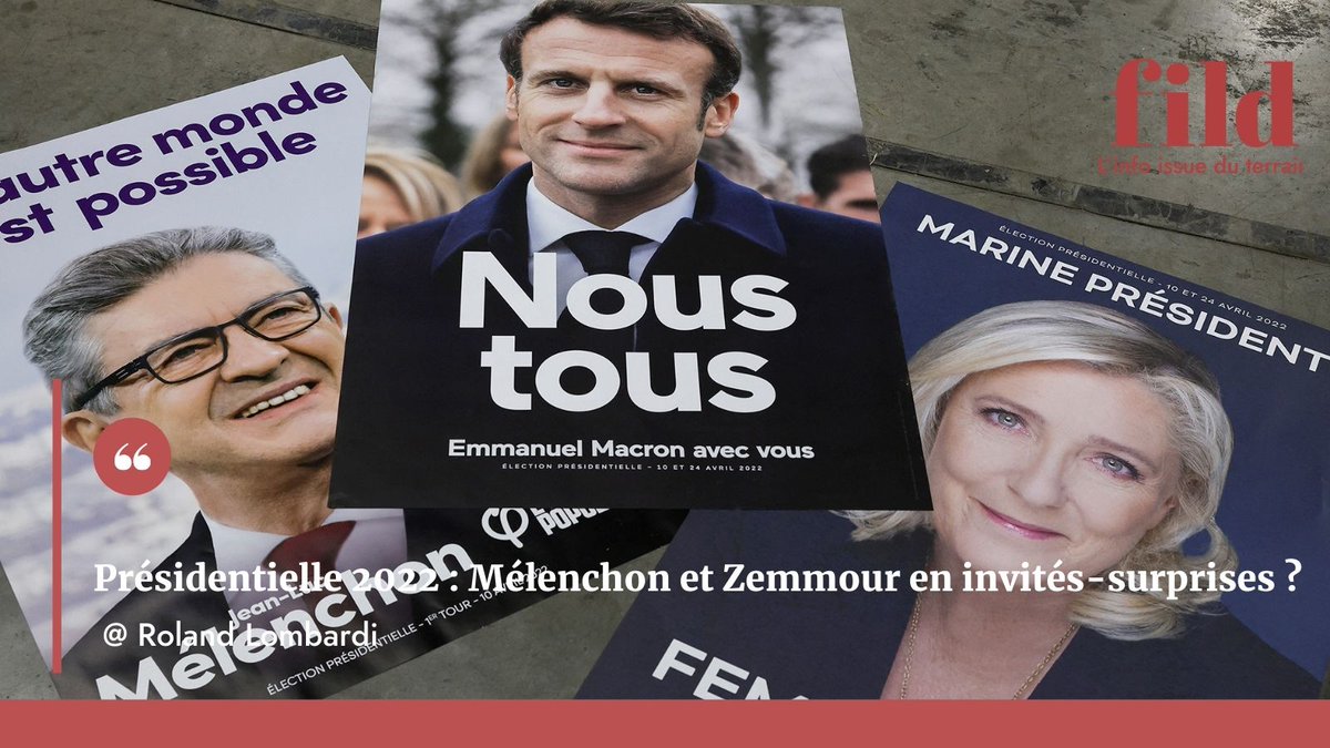 fild_media's tweet photo. La #présidentielle approche à grands pas. Après avoir évoqué la semaine dernière les potentialités de trois des cinq principaux favoris, interrogeons-nous sur les chances de Jean-Luc Mélenchon et d’Éric Zemmour d'accéder au second tour. #Chronique 
👉https://t.co/bDmUD0JVP3 https://t.co/a5t3pAMUwn