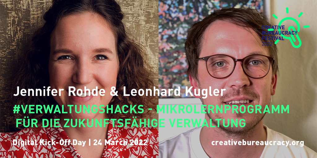 CreatBureauFest's tweet photo. #VerwaltungsHacks sind Tools für die moderne Verwaltung. Das Ziel der Initiative ist jede:n in der Verwaltung zu befähigen mit Tricks &amp; Tipps für Kommunikation und Zusammenarbeit Selbstvetrauen auf- und Hürden auf dem Weg zum Loslegen abzubauen.@__jenniferrohde  @work4germany_ https://t.co/orefmKPeSa
