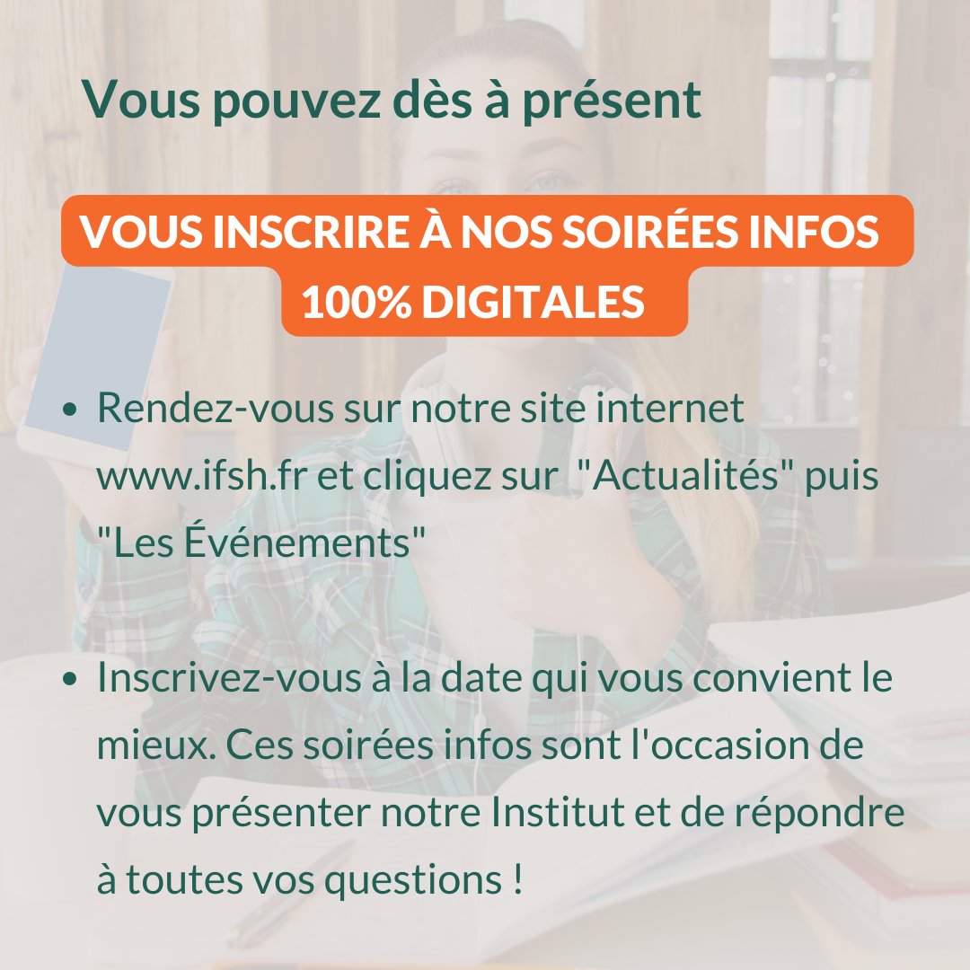 IFSH_Formations's tweet image. 🤔 Quand peut-on s'inscrire aux rentrées d'octobre 2022 ou janvier 2023 ? 

🍃ifsh.fr
☎️ 04 93 07 07 24
📧 secretariat@ifsh.fr

#IFSH #IFSHFormations #naturopathie #praticiennaturopathe #centredeformation #reconversionprofessionnelle #France #nutrition