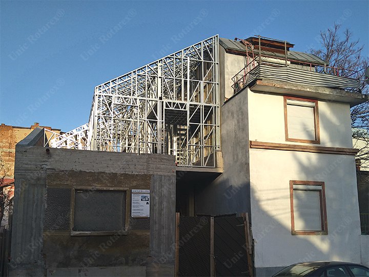 UnicRotarex's tweet photo. → https://t.co/0JdfueoUVh 📞0040 371 787 888
👌 Our steel structures goes hand in hand with a wide variety of materials
👷♂️ Steel structure - vertical extension for a house in Bucharest - 70 m²
#steelframehouse #casametalica #additionalfloor #verticalextension #steelframe https://t.co/G6NG23Bynt