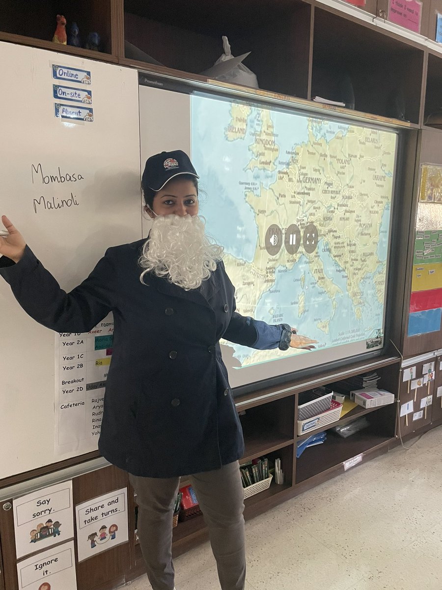 We are the explorers!
Year 2 teachers <a href="/TBS_Delhi/">TBS Delhi</a> dressed up as the famous explorers from the past to introduce the next unit ‘The Explorers’ in Humanities. Ss moved from one station to another to interact with various explorers. #Hooktask , #Roleplay , #TBSDelhi