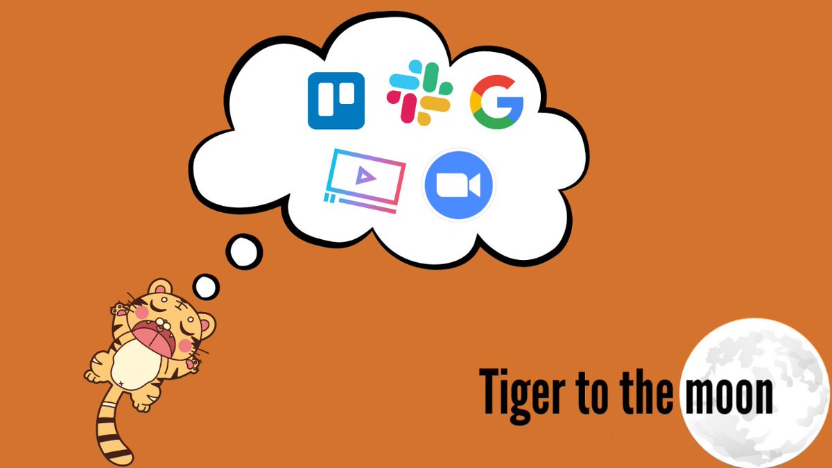 En <a href="/tigertothemoon/">Tiger to the moon - Agencia de Marketing Digital</a> nos apasiona 😍 usar #herramientas digitales 💻 para trabajar en equipo bien a gusto👌, independientemente donde nos encontremos geográficamente 🌎. Coje papel y lápiz , que abrimos 𝐡𝐢𝐥𝐨🧵👇 con nuestras 5 herramientas favoritas: