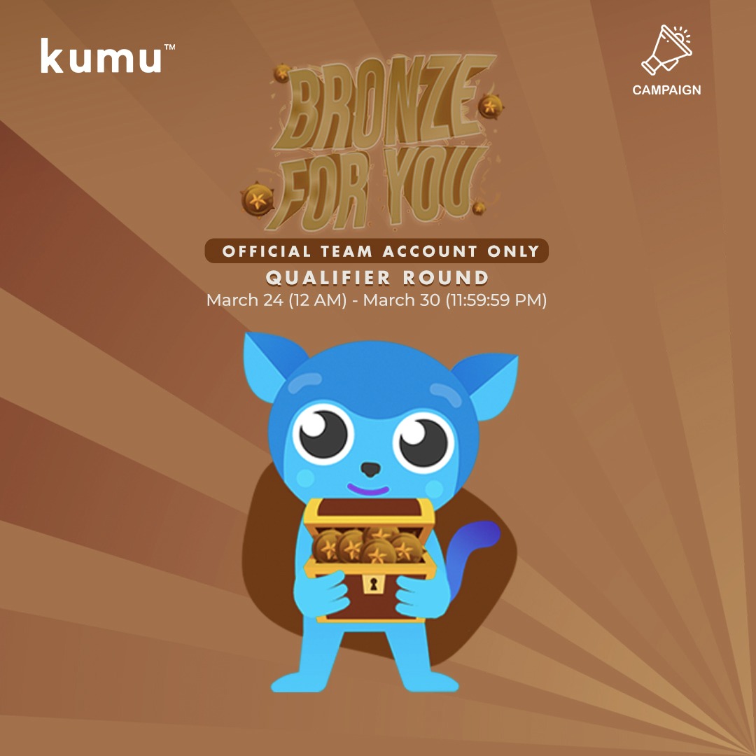 kumunityteams's tweet photo. Kumunity Teams!
Ang inyong kagustuhan na magka-BRONZE BADGE ay matutupad naπ€©.
Tara na Kumunity Teams, upgrade your featured badge to bronze badge, mamayang 12 AM ay magsisimula na ang ating Bronze For You Campaign!
#KumunityTeams
#TeamsCampaign
#BronzeForYou https://t.co/DwHNwVC0sF