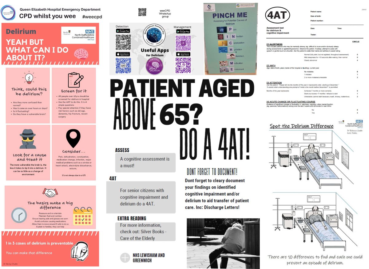 OneLongPlait's tweet photo. Delirium focused #weeCPD. Credits and links in tweet below. Do a 4AT! https://t.co/NqVK8NOAeD