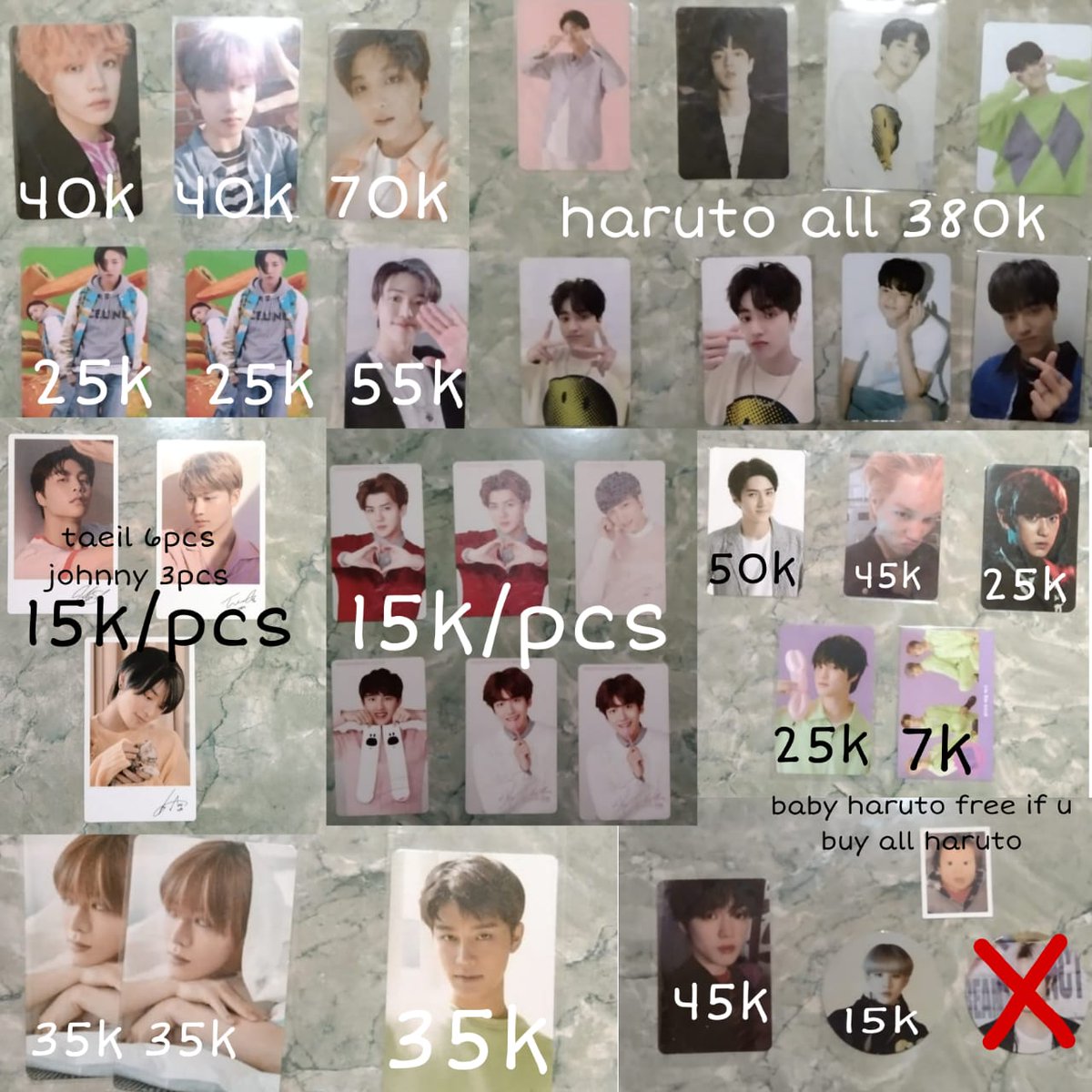 pacarnyaruru's tweet photo. @sellkpopfess https://t.co/gJKcmmlZx0