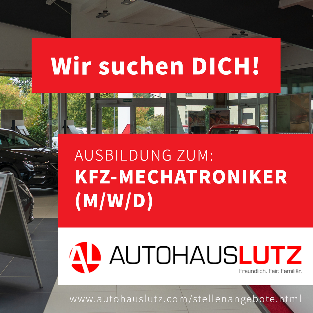 Autohaus Lutz on Twitter "Wir suchen Dich! 👍 Zum 01. September 2022