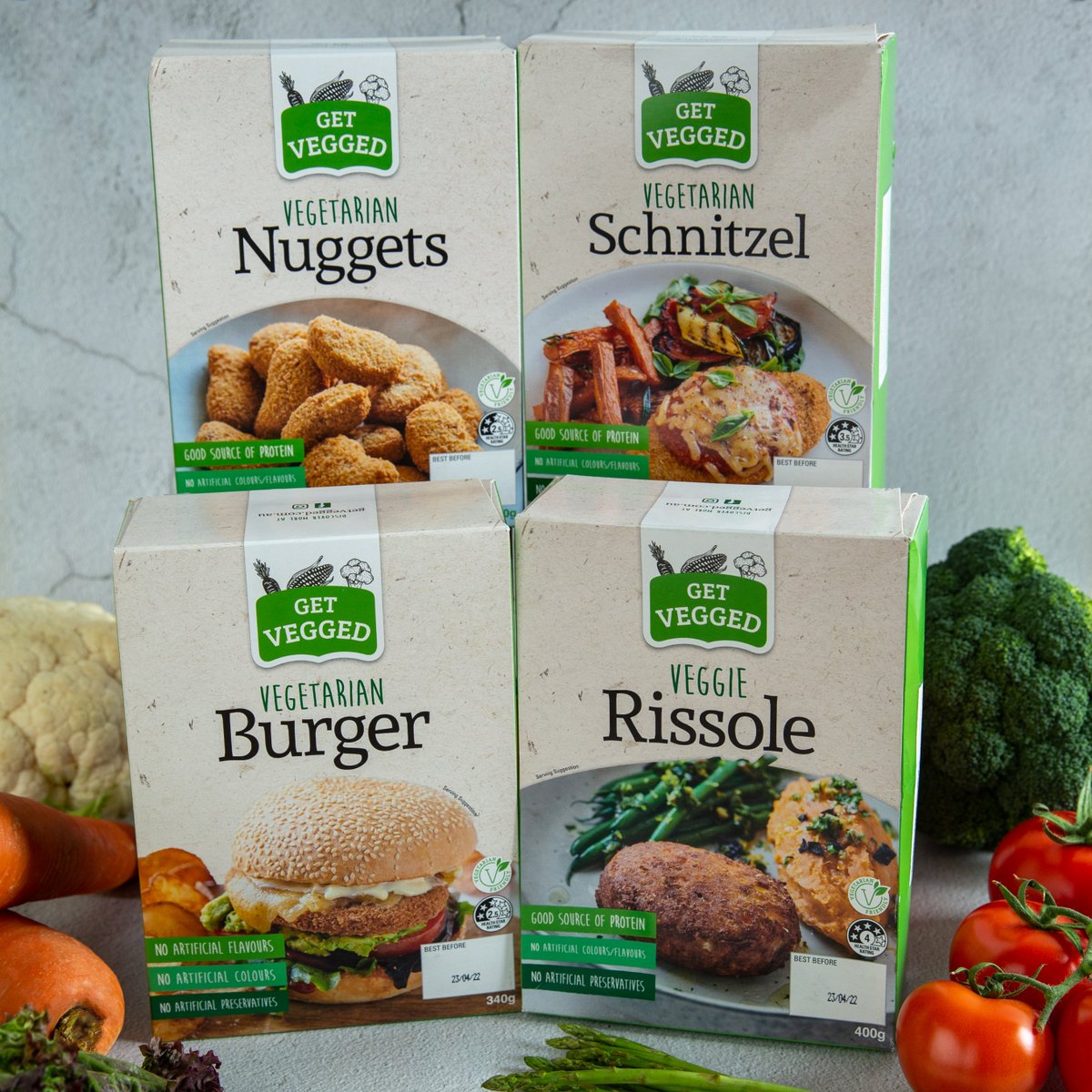 Looking for a Plant-Based diet? Get amazing Australian Get Vegged products at Monoprix Qatar.
هل تبحث عن نظام غذائي نباتي؟ احصل على منتجات Get Vegged الأسترالية المذهلة في مونوبري قطر.