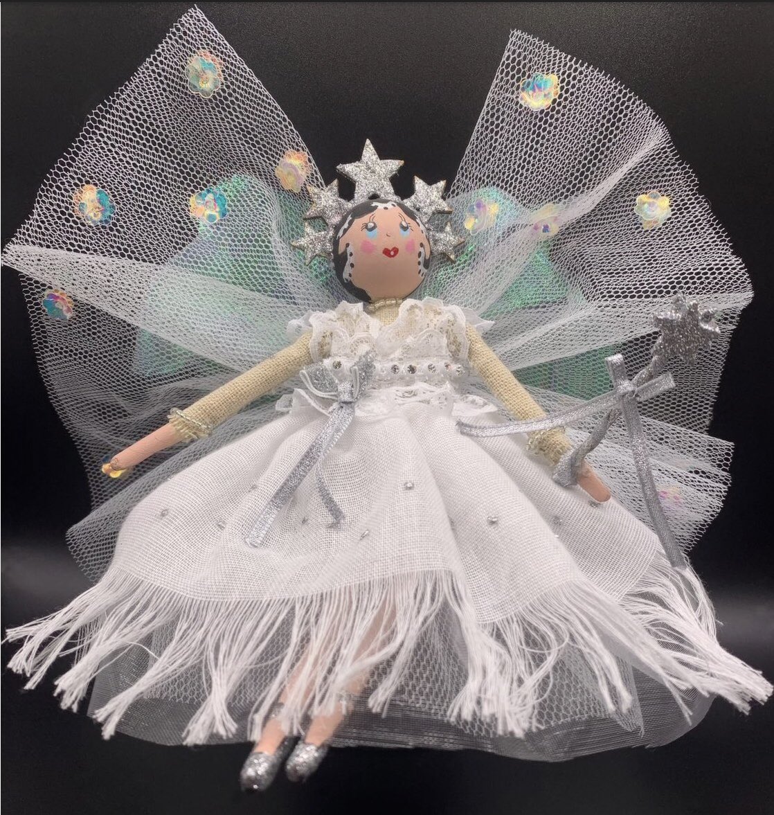 bythewishingwel's tweet photo. Fairy dreams and wishes for a lovely day. Silver star fairy available to buy @bythewishingwel #fairy #dreams #giftideas #hope #mothersday #Easter https://t.co/m93IkiME1V