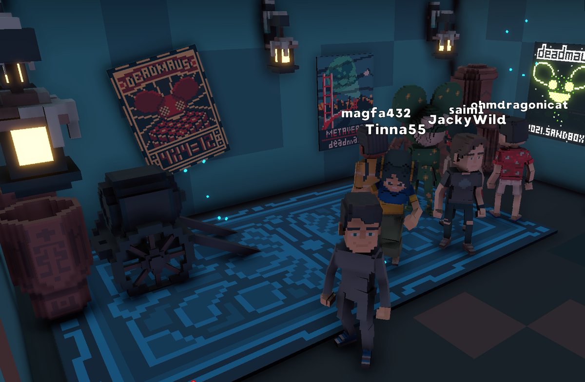 JBo__o's tweet photo. @TheSandboxGame @deadmau5 I just participated in the daily #SandboxAlphaS2Contest for a chance to earn up to 1,000 $SAND! Starting March 17 - Selfie with Deadmau5. Check out my screenshot below!
👇 #SandboxAlphaS2 https://t.co/UehBw23PTm