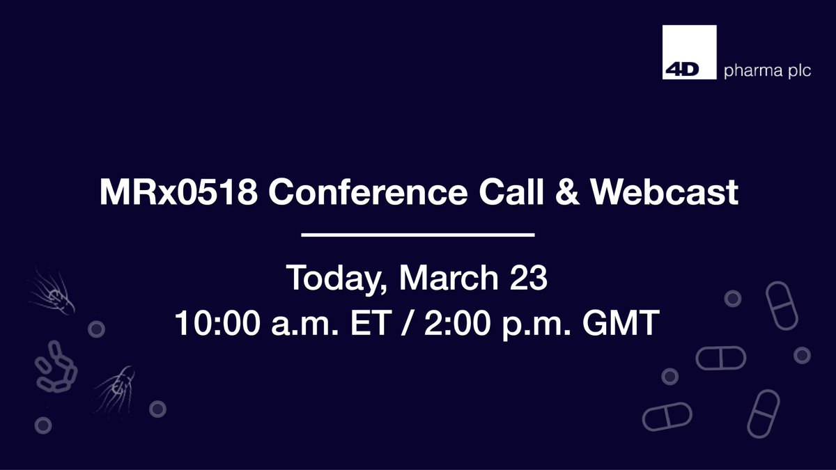 4D pharma tweet media