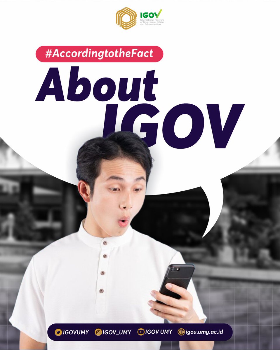 IGOVUMY's tweet photo. Holla IGOVers!!!
Do you know? At IGOV you don't just learn about Government, but you will also be helped to hone your skills with programs made by IGOV! very cool right?
What do you think is the most interesting program?
#IGOVUMY
#InternationalProgram
#MudaMendunia
#IPUMY https://t.co/4gTwnBaYuK