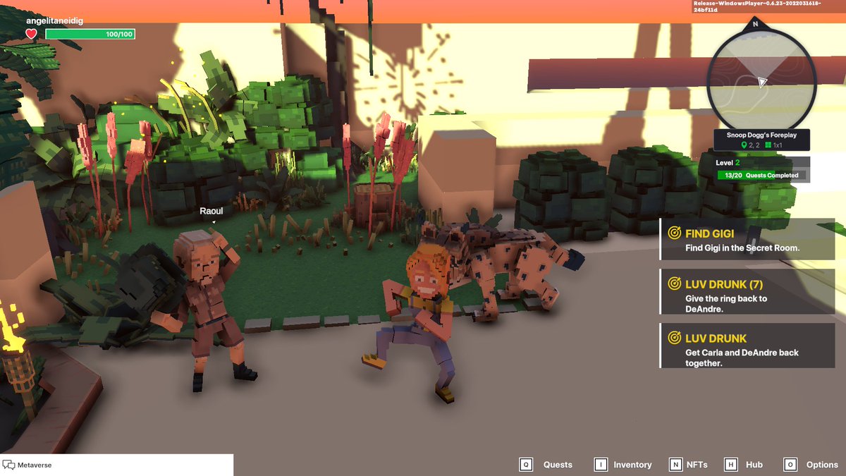darrelpnc's tweet photo. @TheSandboxGame I just participated in the daily #SandboxAlphaS2Contest for a chance to earn up to 1,000 $SAND! Starting March 21 - Find Martha in the Snoop Dogg Mansion. Check out my screenshot below!
👇 #SandboxAlphaS2 https://t.co/Bc1ueD6awx