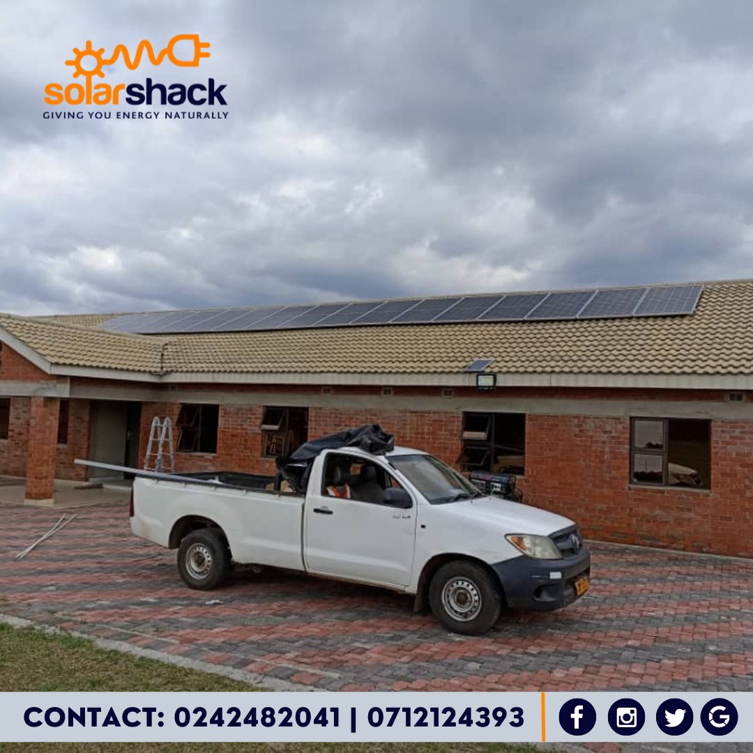 SolarShack's tweet photo. Our Recent Solar Installation.

Visit Our Website: https://t.co/7CpSyV6ZPu and get your Quote in Zimbabwe or Zambia

#solarshack
#solarforzim
#givingyouenergynaturally https://t.co/cqIMImWFJ0