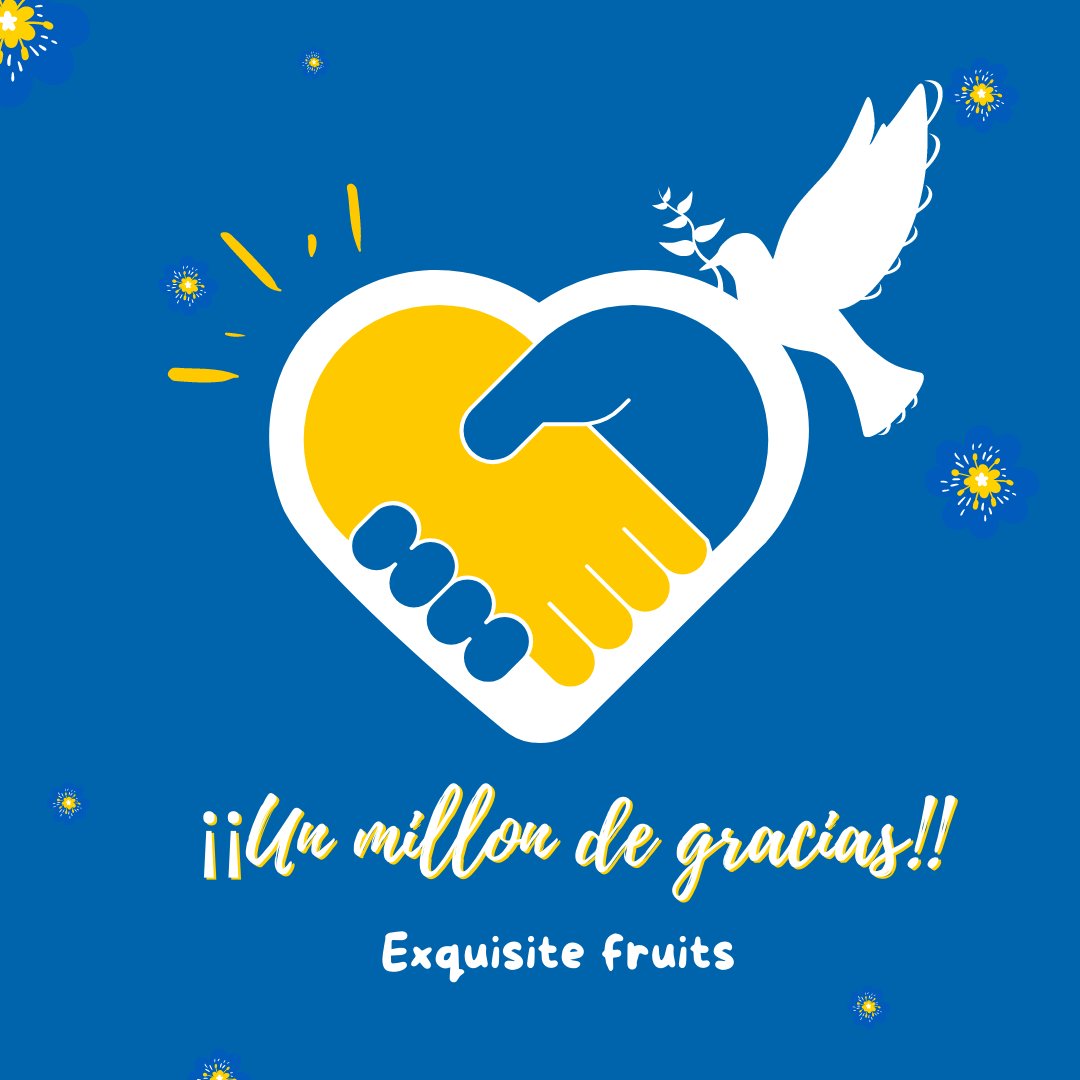 Hoy hemos hecho entrega de la ayuda humanitaria para el pueblo ucraniano.
Agradecemos a todas aquellas personas que os habéis acercado hasta nuestras instalaciones para aportar vuestro granito de arena.
¡¡GRACIAS!!

#Ucrania #Solidarios #Frutas #Verduras