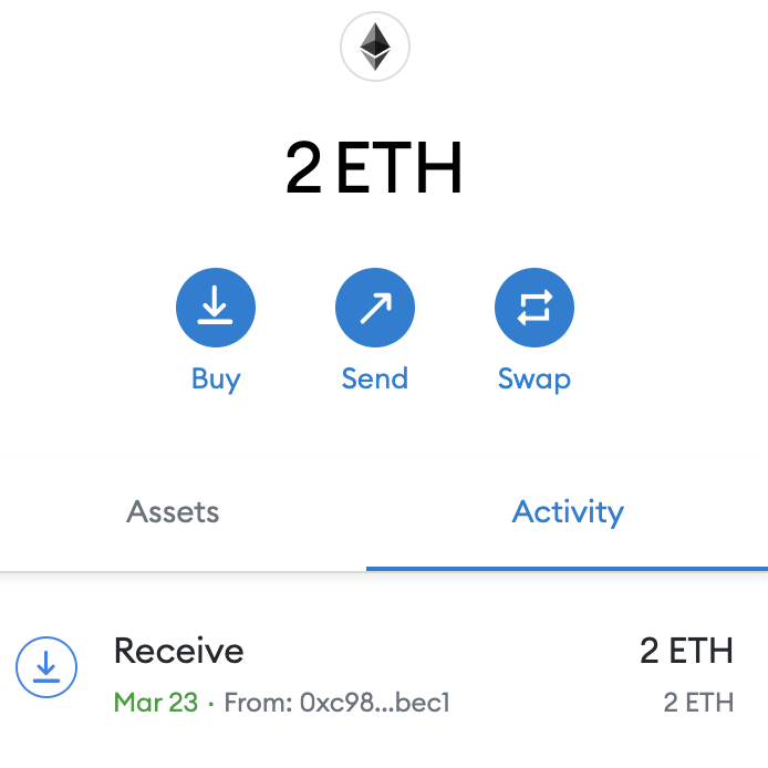cryptochloes's tweet photo. ok so one of my followers just sent me 2 ETH to help me start my NFT trading journey and I might cry 🥺 someone pls pinch me https://t.co/jYJoPMjt01