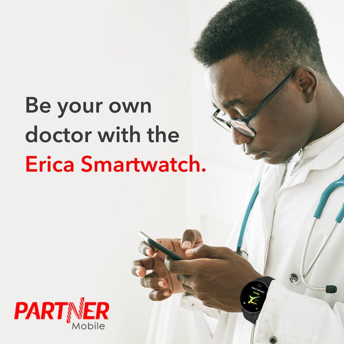 partnermobileng's tweet photo. Monitor your heart rate and fitness levels with Partner Mobile's Erica Smart watch.
Stay healthy and enjoy life!!!
#PartnerMobile #EV1PRO #EricaSmartWatch #Stayfit #Smartlife #Stayhealthy https://t.co/Y12yfeqod1
