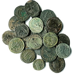 LE MONETE ROMANE PIU' COMUNI DEL IV SECOLO bit.ly/3L71rYt #numismatica #monete #collezionismo