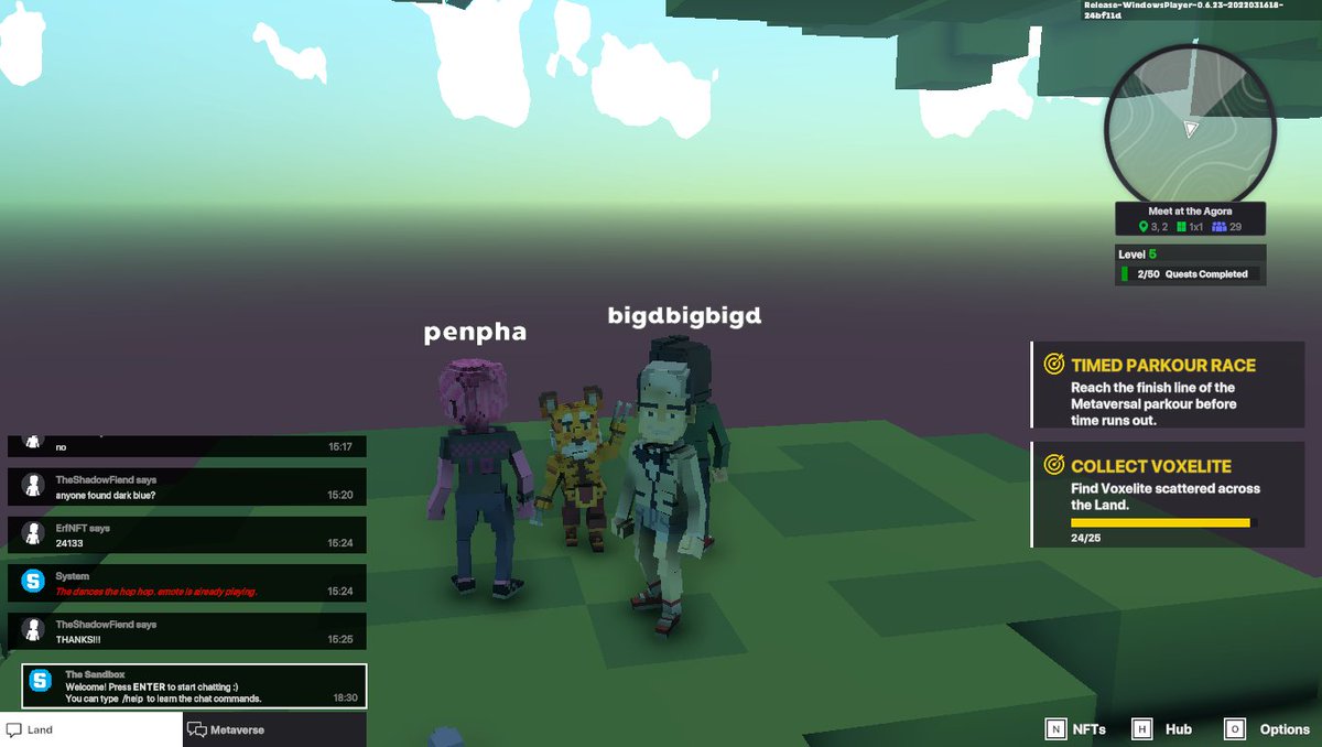 hajidaginggg's tweet photo. @TheSandboxGame @binance I just participated in the daily #SandboxAlphaS2Contest for a chance to earn up to 1,000 $SAND! Starting March 20 - Show us your favorite Zodiac character. Check out my screenshot below!
👇 #SandboxAlphaS2 https://t.co/OXq4Ah0jWM