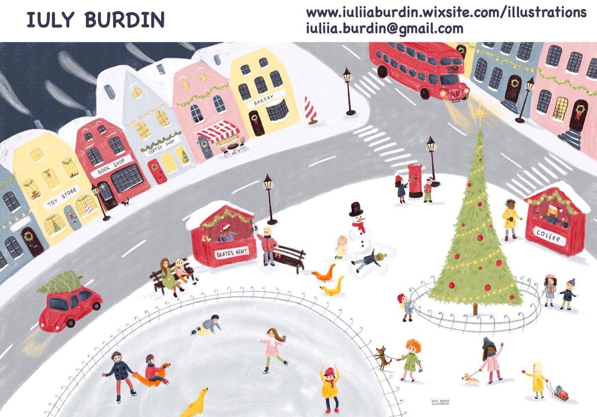IulyBurdin's tweet photo. Hello #PortfolioDay ! I’m Iuly Burdin, a children’s book illustrator from Kyiv, Ukraine. Looking for job!

💻 https://t.co/3B0DlbvOtg
💌 iuliia.burdin@gmail.com

#bcbf22 #picturebook #kidsbook #kidslit #kidslitart #illustration https://t.co/qFVkvXlvSu