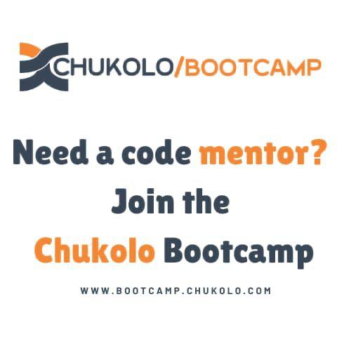 ChukoloBootcamp's tweet photo. If you are interested in anything technology this is the best time for you. Join our training program...
#youseffitsabicode #chukolobootcamp https://t.co/kaMU4sXUXr
