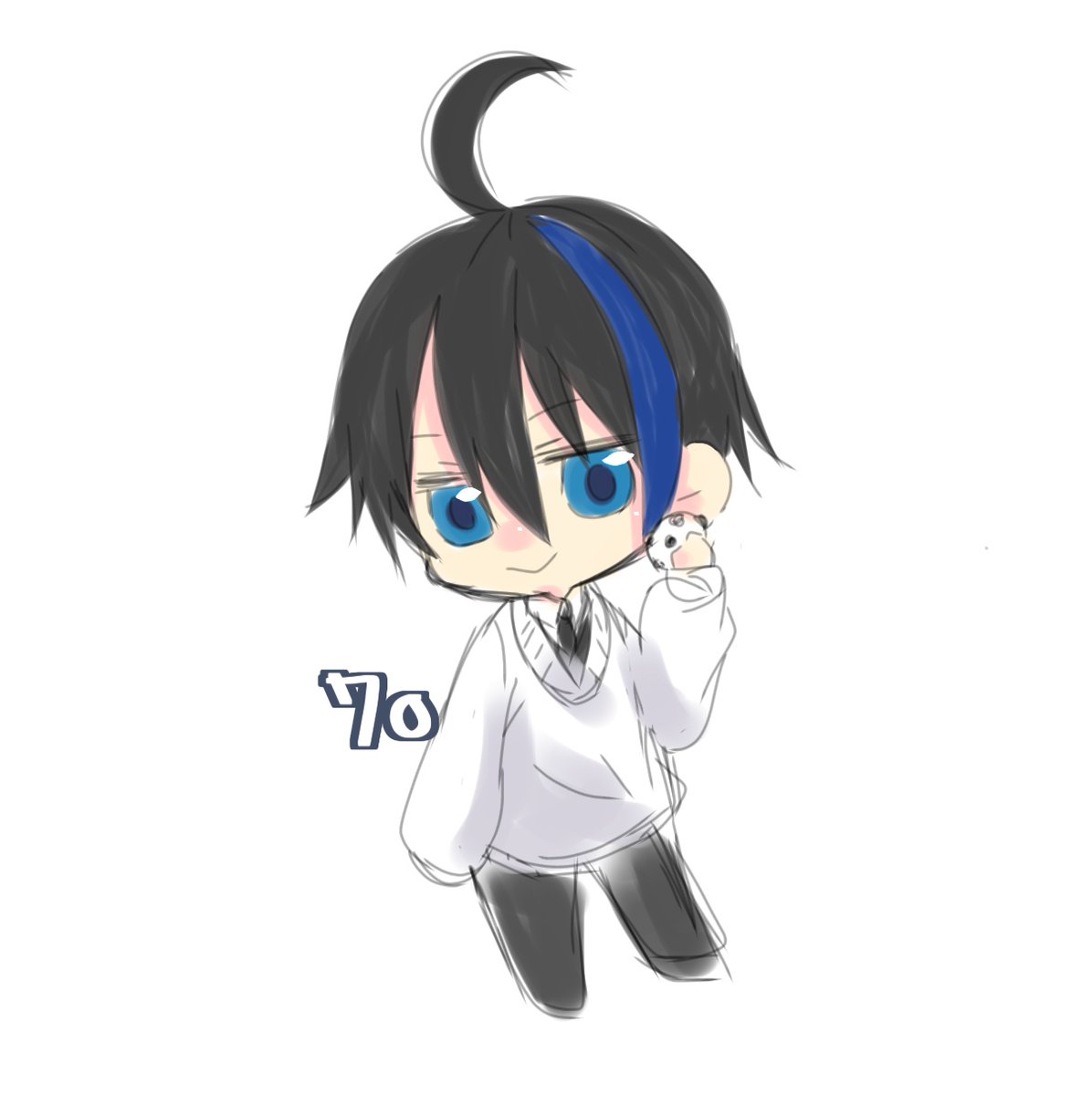 77o_CS's tweet photo. @Tokoeni 
試作段階に描いてた落書き https://t.co/XJ79Oqf7PR