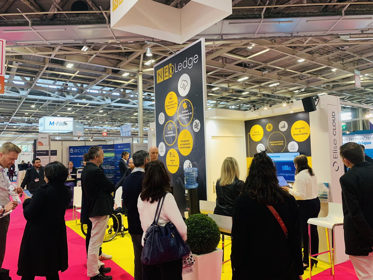 NeoLedgeTeam's tweet photo. 📣 Salon @Documation2022 !  Retrouvez-nous 📍en Salle Bizet à 10h pour découvrir le retour d’expérience du Crédit Agricole D’Ile de France dans la mise en œuvre d’Elise pour la digitalisation des flux et processus de 22 métiers de la banque
On vous attend nombreux 😁 https://t.co/zHKYMlKHWG