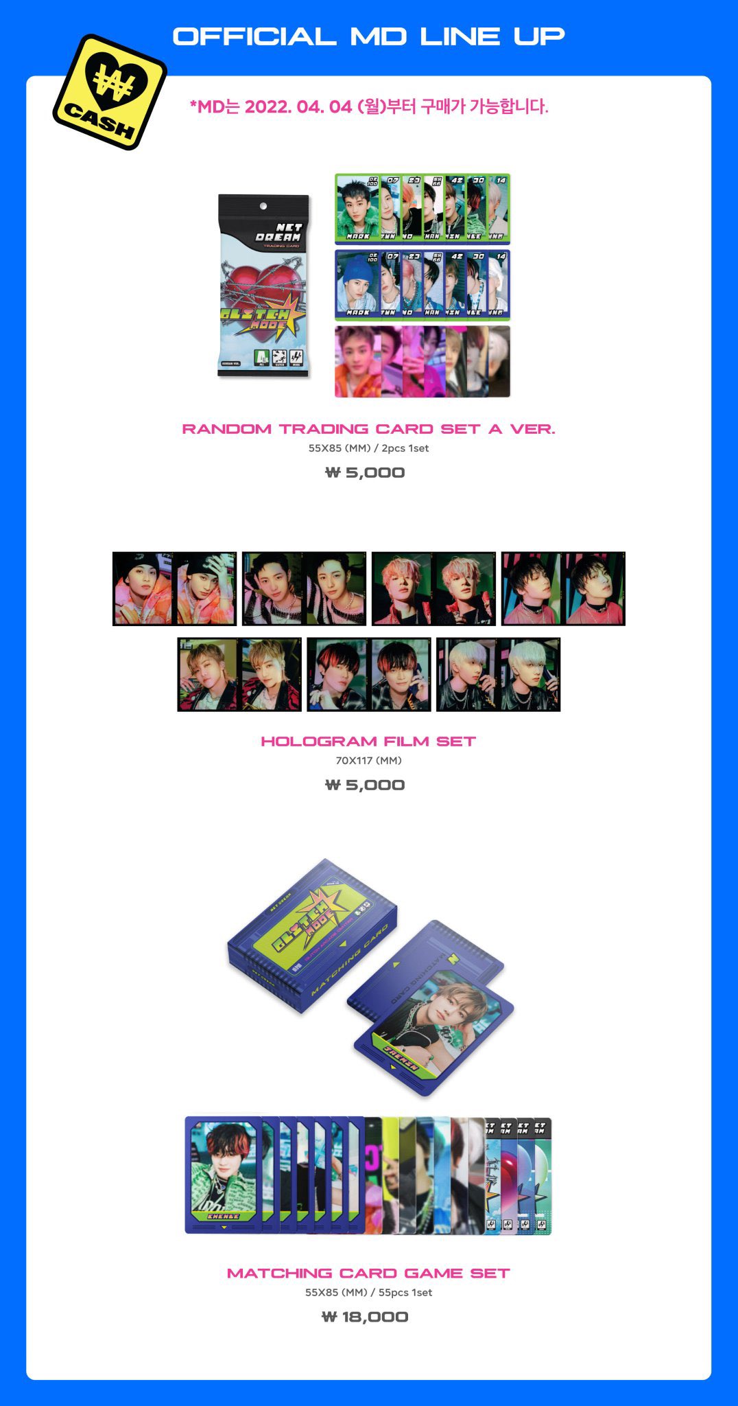 韓国 NCT DREAM POP-UP Glitch Mode ヘチャン トレカ-