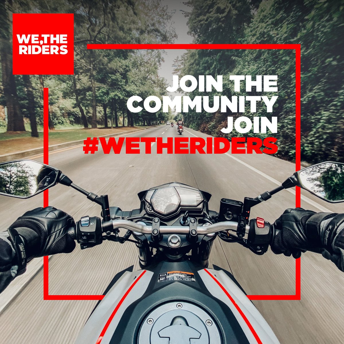 WeTheRidersWTR's tweet photo. 🎊Join us ‼️Join We, The Riders 🌎

➡️The community made by Riders for Riders: no matter if you a race anthusiast or not, if you travel or commute. 

If you ride your bike you have something to share: tell us‼️

#WeTheRiders #Motorcycling 
#lovemotorcycles #riding https://t.co/z35a6ctYVv