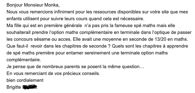 mtiques's tweet image. Élèves de 2nde : réfléchissez bien pour votre #orientation avant de faire vos choix de #Spécialités. 
Je reçois tellement de messages de ce type !