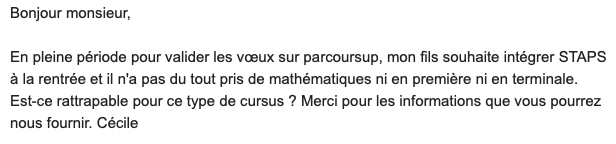 mtiques's tweet image. Élèves de 2nde : réfléchissez bien pour votre #orientation avant de faire vos choix de #Spécialités. 
Je reçois tellement de messages de ce type !
