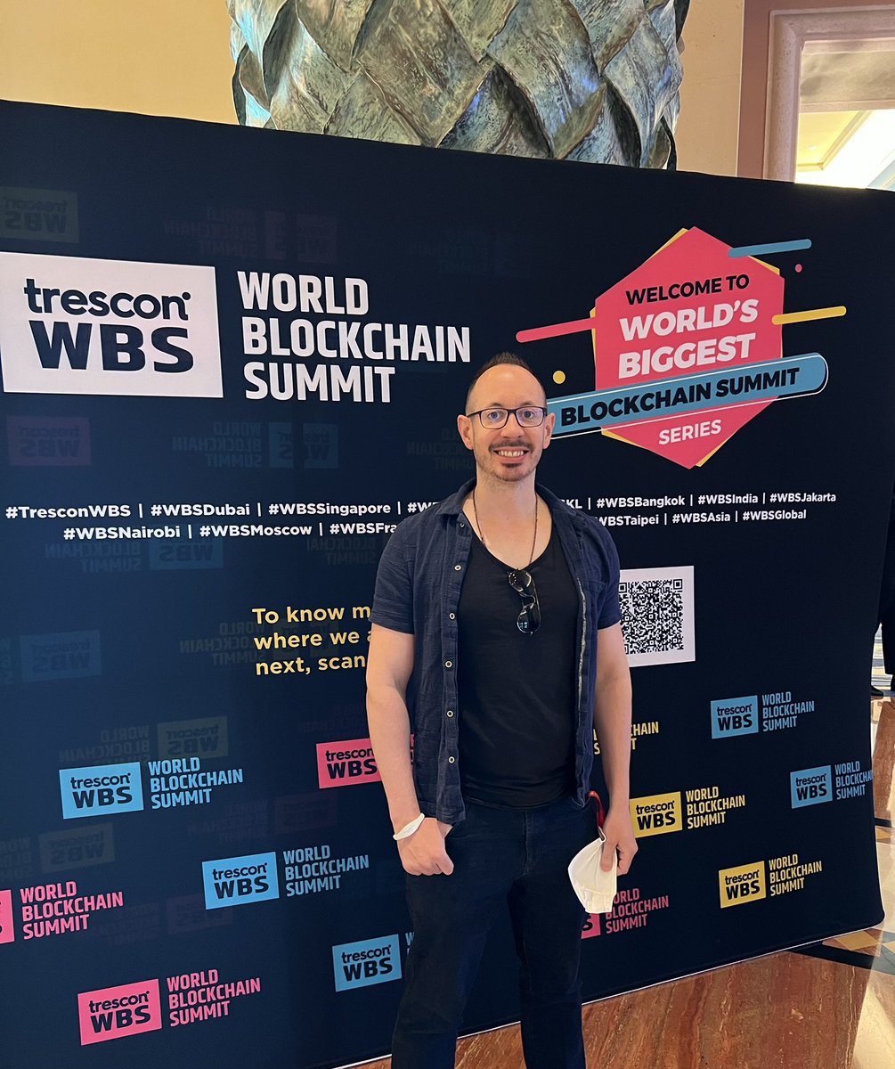 With @alhobbsy at #WBSDubai today @tresconwbs @zenotta_ag  focusing on #blockchain, #crypto, #Metaverse, #nfts  and #web3 🇦🇪