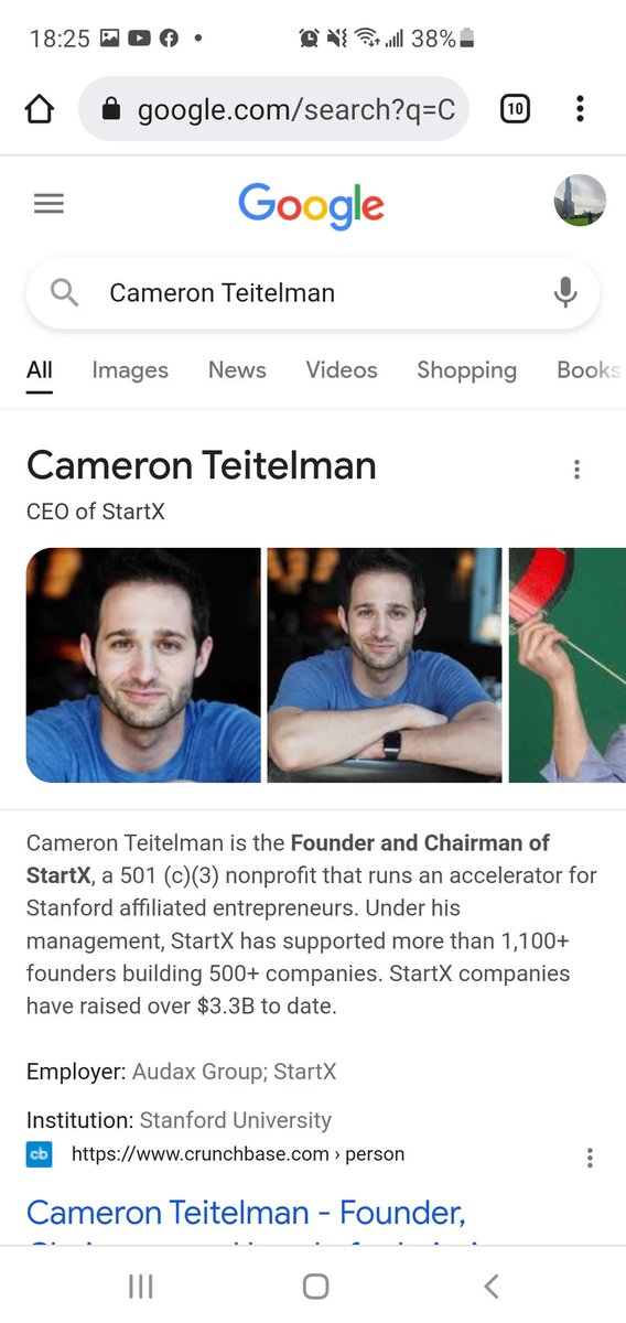 JohnVu_PiSky's tweet photo. Cameron Teitelman - Founder and Chairman of StartX https://t.co/uaL0Y4XZZ9