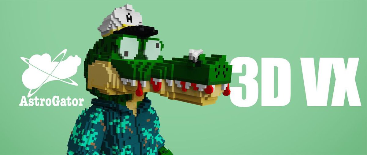 astrogator_fam's tweet photo. 💥FREE 3D AstroGator is there for you❓
💥Come on, just claim it❗️
Dear AGF, we’ve released the first wave 3D VX, you can claim yours on our official website now🐊🚀
Just show us your amazing 3D VX👀 https://t.co/ulD3hgTMPn