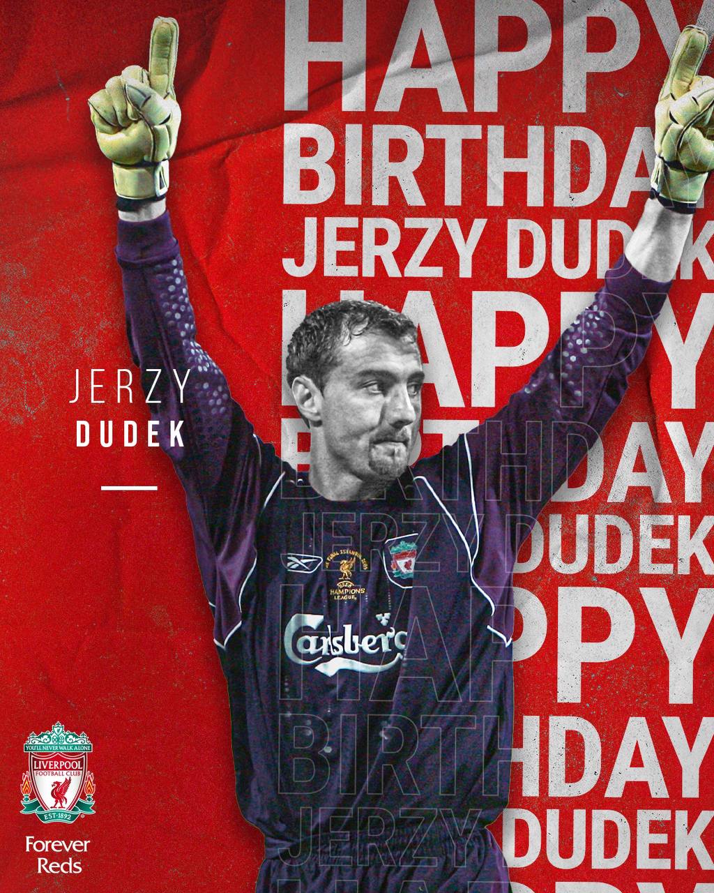 Hoy cumple 49 años uno de nuestros héroes de Estambul, Jerzy Dudek.

Happy Birthday Jerzy   